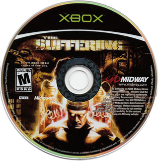 Suffering, The (USA) Game Disc